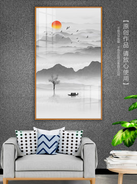 水墨畫新中式裝飾畫
