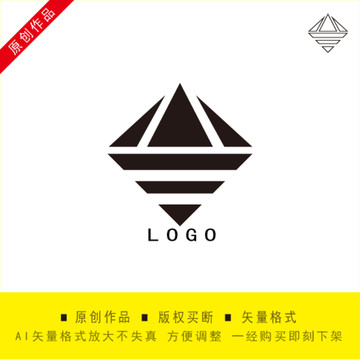 钻石山水珠宝LOGO