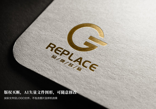 GF字母logo