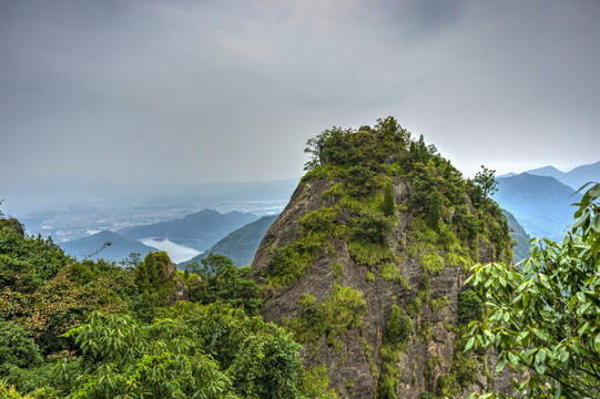 浙江浦江仙华山