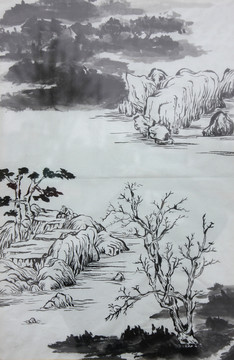 國畫山水