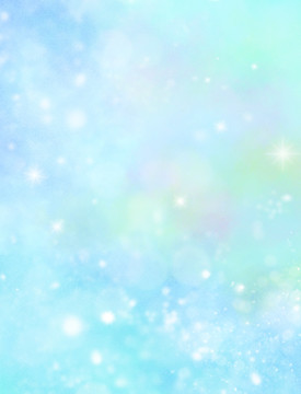 星光水彩夢幻藍(lán)色