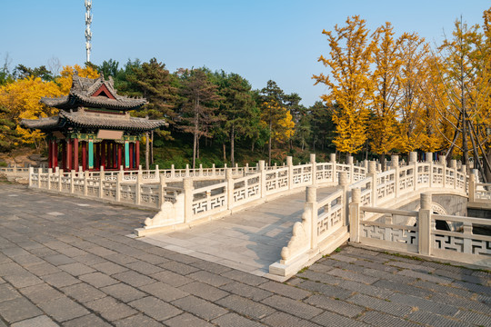 山西太原晋祠公园