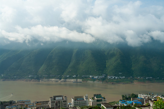 长江三峡库区之巫山风光