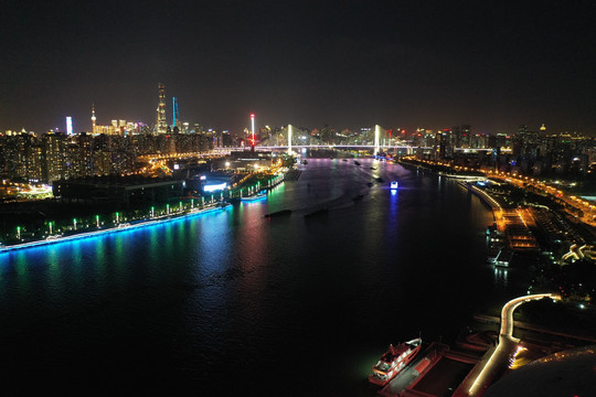 上海黄浦江夜景