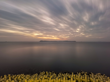 慢门海景