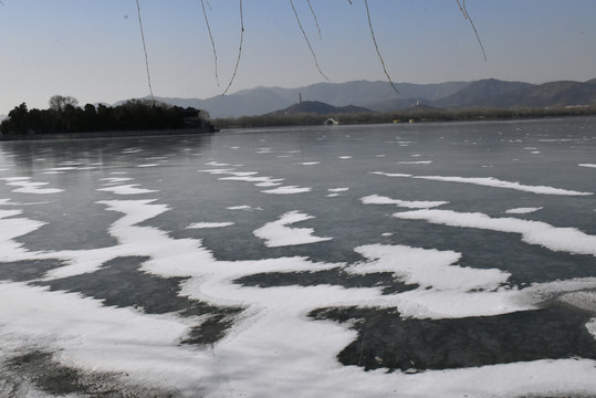 冬日颐和园昆明湖