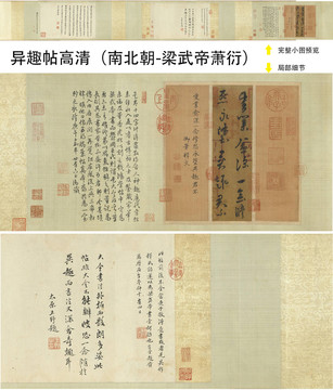 蕭衍異趣帖