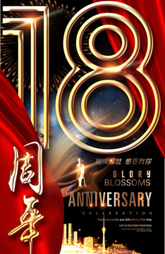 18周年