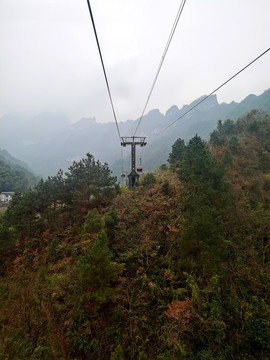 天门山索道