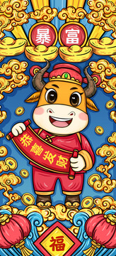 國潮牛年