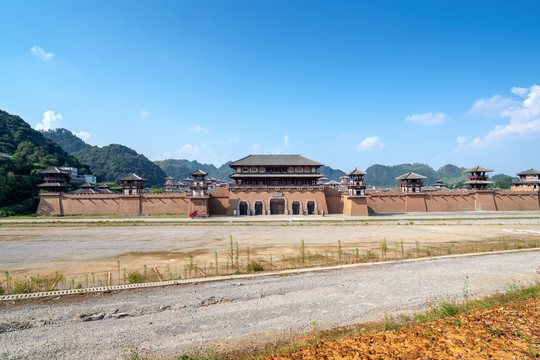 贵州都匀影视城古建筑