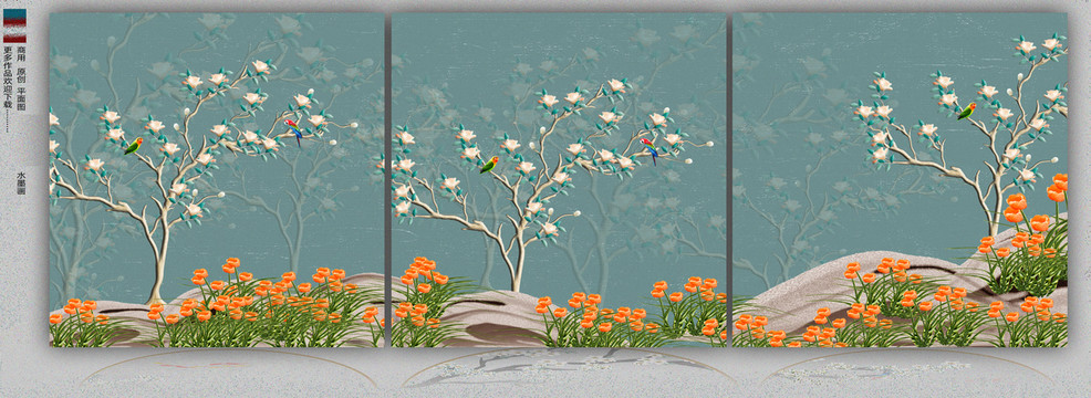 工筆花鳥