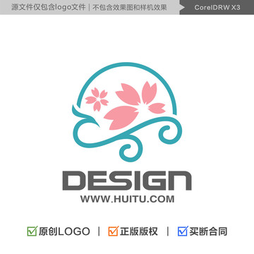 樱花凤凰LOGO