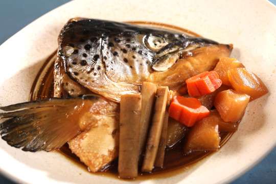 日式三文鱼头