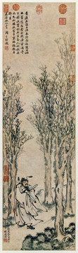 錢谷鐘馗圖