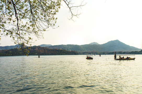 西湖山水