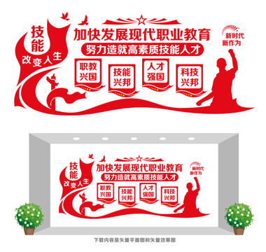 現(xiàn)代職業(yè)教育宣傳