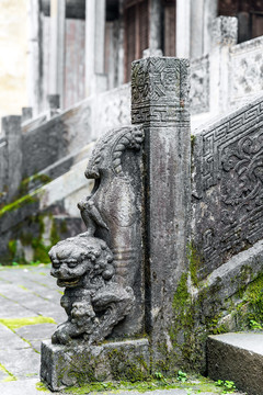 呈坎古村罗东舒祠