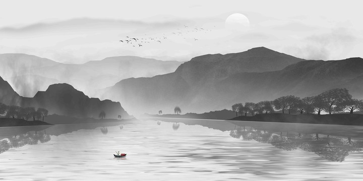 山水
