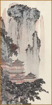 溥儒樓閣圖