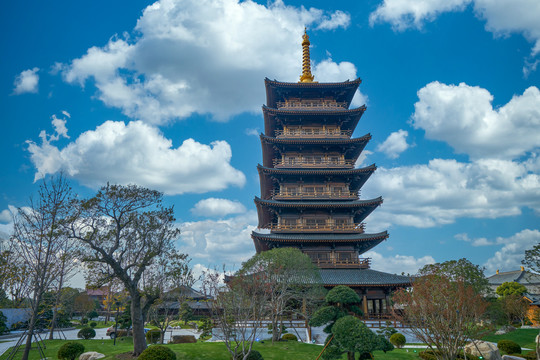 宝山寺万佛宝塔