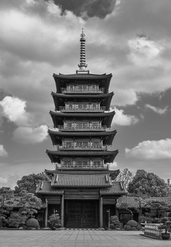 上海宝山寺万佛宝塔