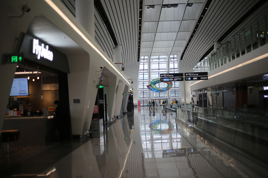 北京大兴国际机场内景