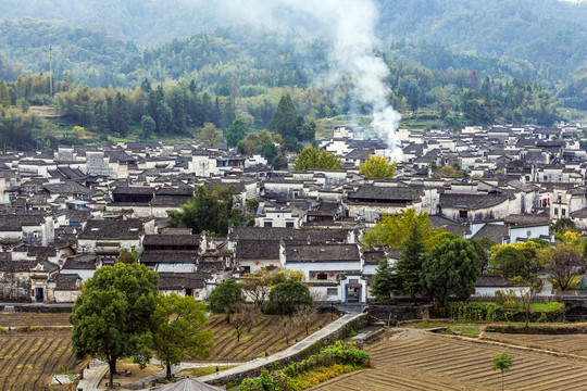 西递古村