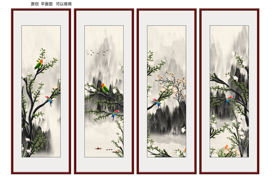 新中式花鳥(niǎo)