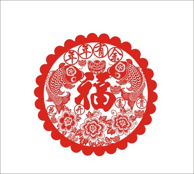 剪紙窗花