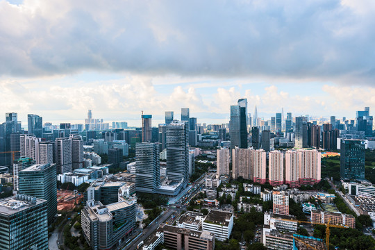 深圳科技园城市风光