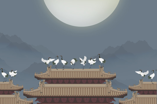 瑞鶴圖皇宮
