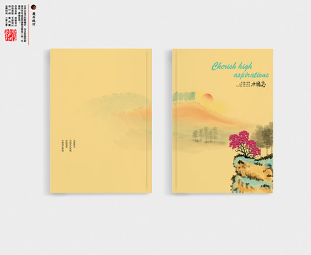 中國(guó)風(fēng)畫(huà)冊(cè)封面