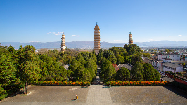 大理崇圣寺三塔