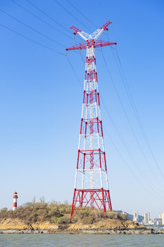 海上电力铁塔