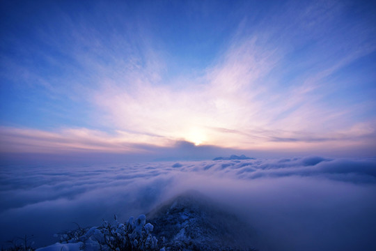 绵阳千佛山风光