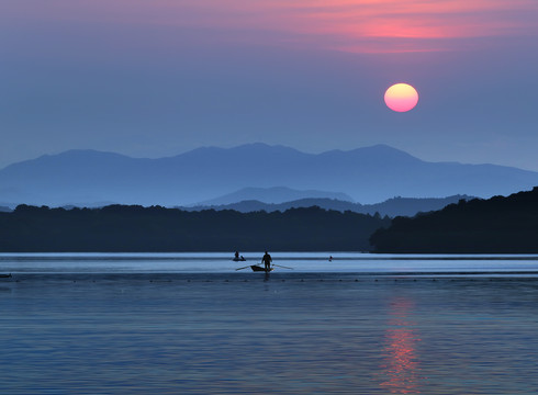 仙女湖风光