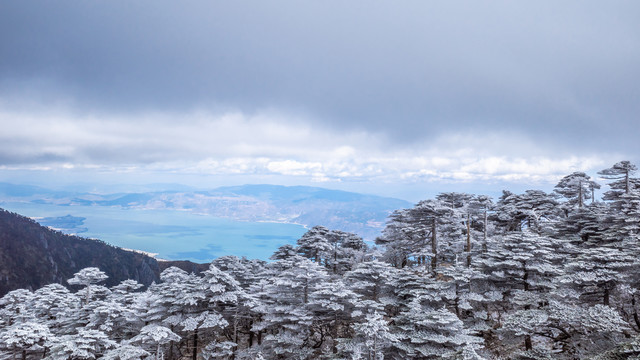 云南大理苍山的风景