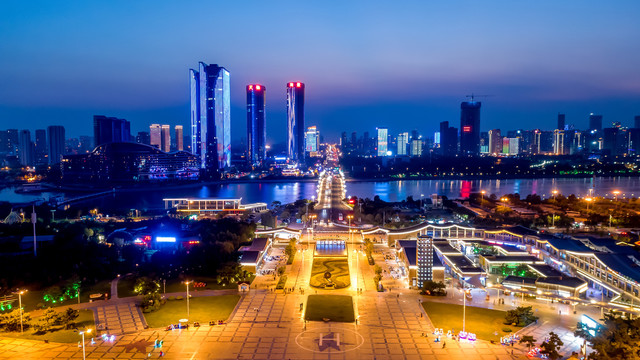 日照城市夜景