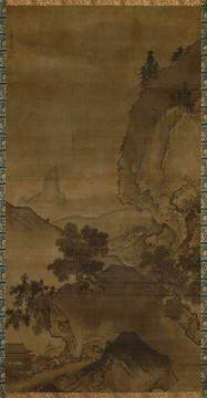 雪舟四季山水圖春