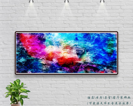 抽象油畫裝飾畫