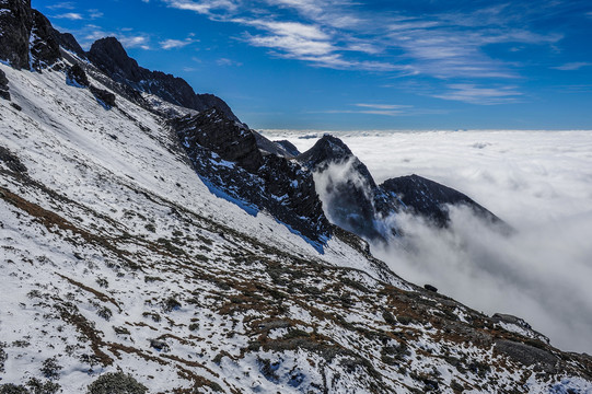 玉龙雪山风光