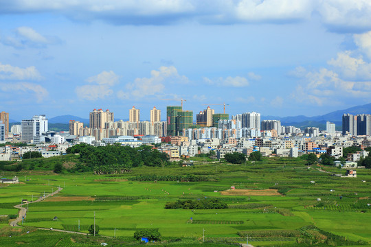 横县县城新貌