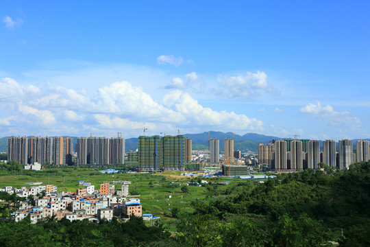 横县县城新貌