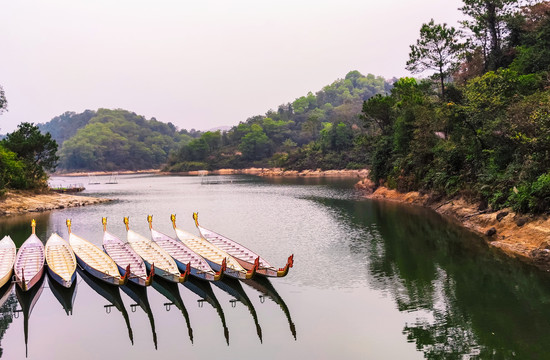 湖景