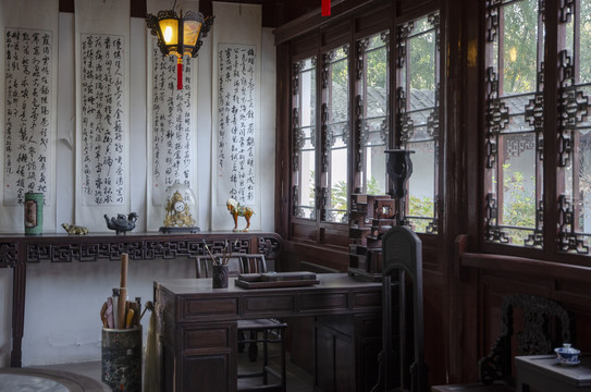 上海大观园古代书房