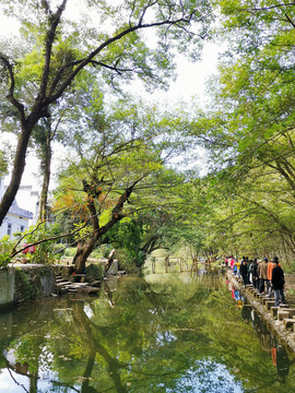 黄山古村西溪南