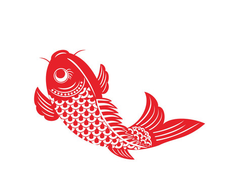 剪紙魚