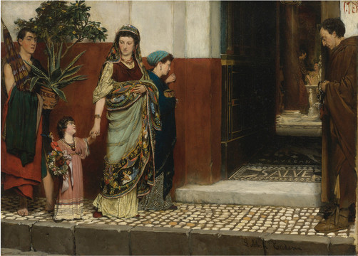 劳伦斯·阿尔玛·塔德玛欧洲贵族油画
